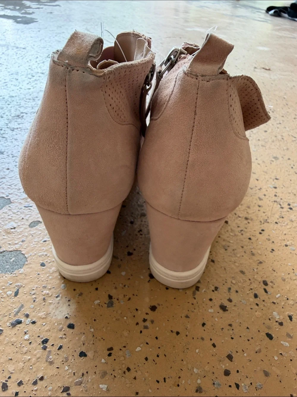 Paolo perforated suede